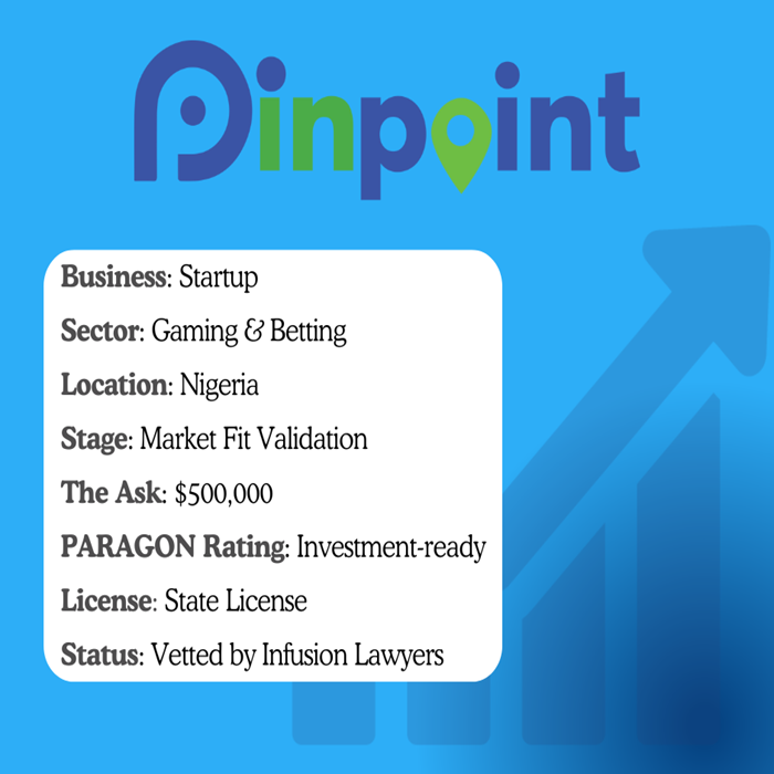 Pinpoint Portfolio_Startup_Gaming and Betting