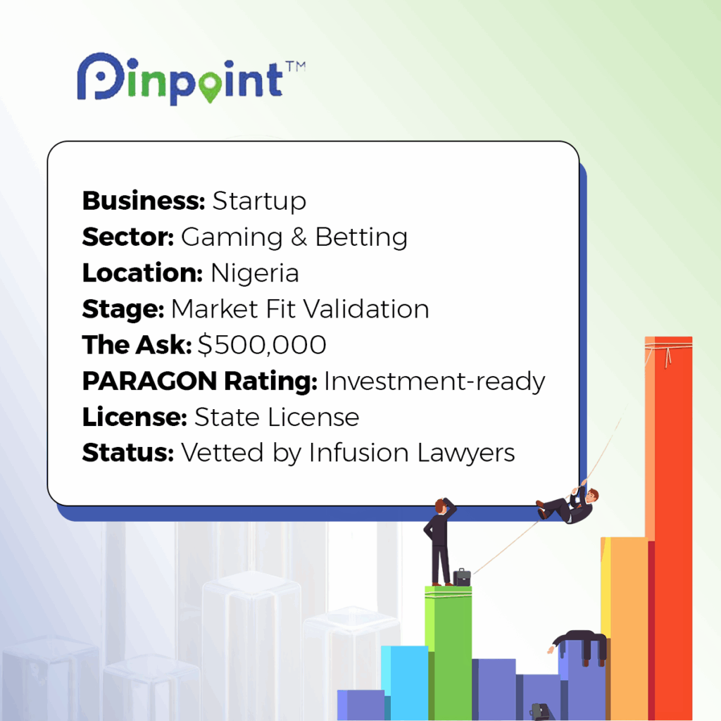 Pinpoint Portfolio_Gaming and Betting Startup